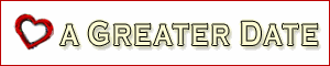 A Greater Date Banner With Heart Image