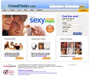 Gay Friendfinder Homepage Image