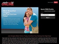 Singles Meet Online Homepage Image